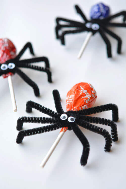 Bonding Over Creativity : Halloween Crafts To Do Together As A Family Spooky Spider Craft