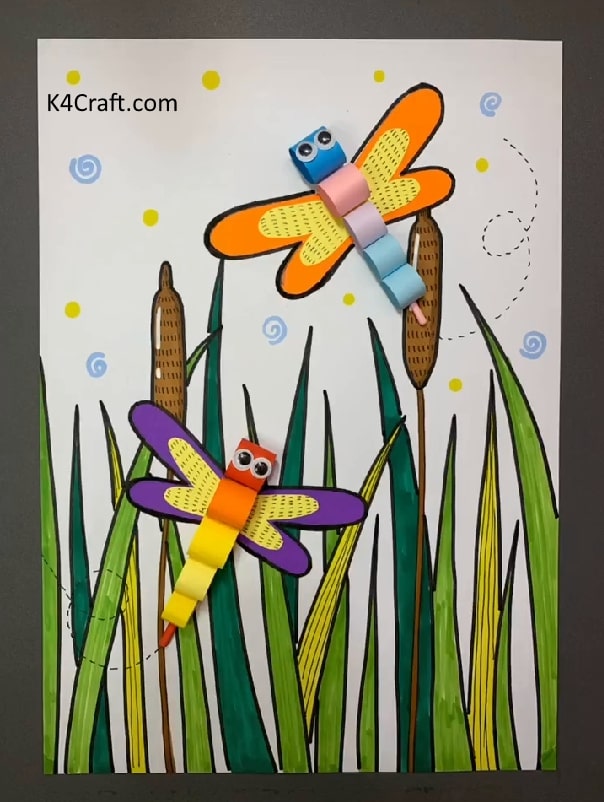 Two little Dragonflies