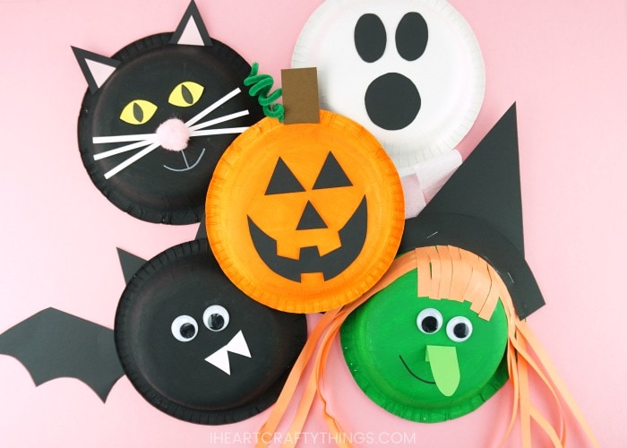 Bonding Over Creativity : Halloween Crafts To Do Together As A Family Paper Plate Decor