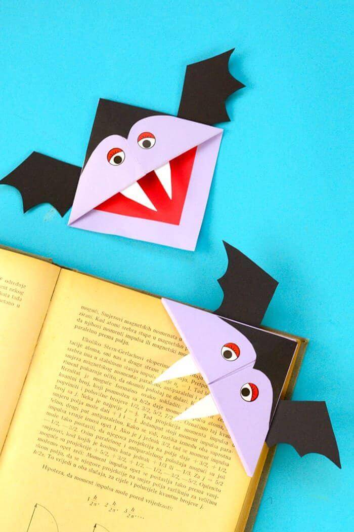 Bonding Over Creativity : Halloween Crafts To Do Together As A Family DIY Halloween Bookmarks