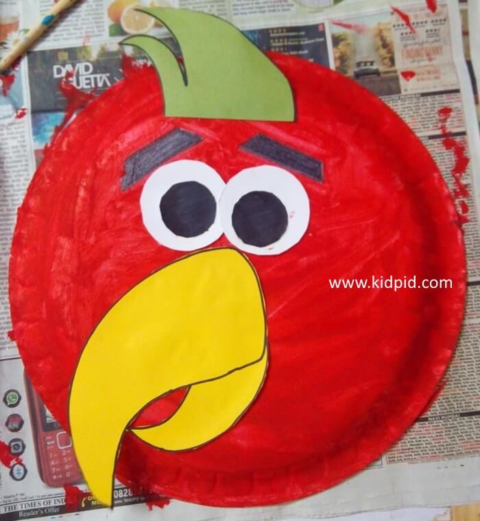 Easy &amp; Unique Kids Crafts Angry Cute Bird