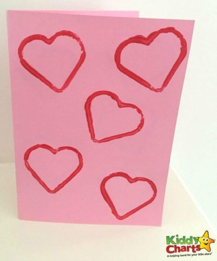 Cookie Cutter Stamped Card from Kiddy Charts