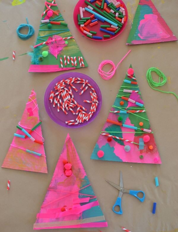 Christmas Holiday Craft Ideas for Kids Best From Waste Christmas Tree