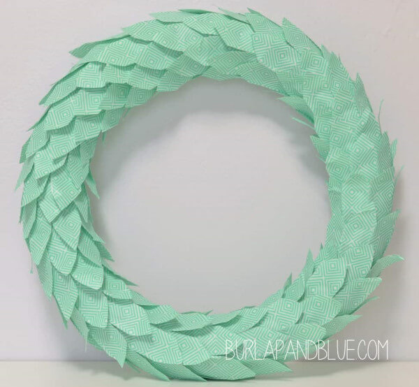 Duct Tape Crafts for KidsDUCT TAPE WREATH