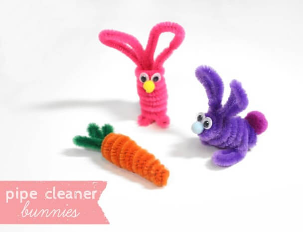 Pipe Cleaner Rabbits