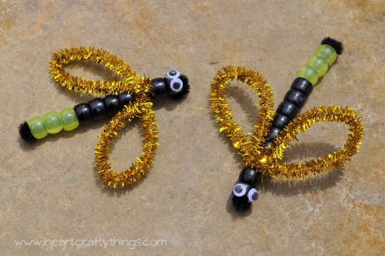 Pipe Cleaner Crafts for Kids Flies And Bugs