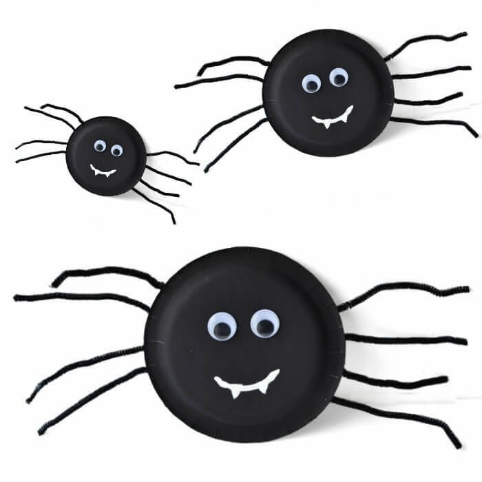 The Pipe Cleaner Spiders Craft