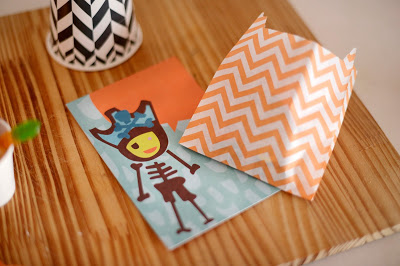 Halloween party Ideas for Kids The Skull-Some Place Card
