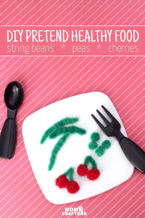 Healthy Eating Crafts With Pipe Cleaners