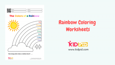 Rainbow Coloring Pages for Kids - Kidpid