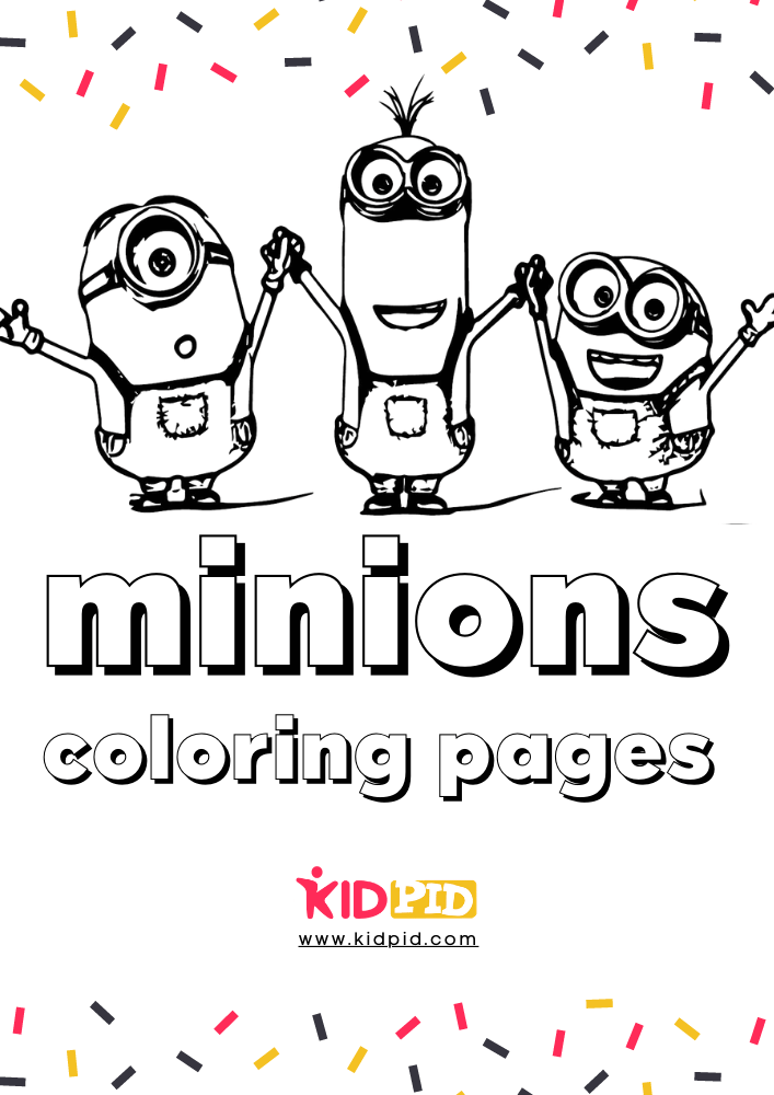 Free Minions Coloring Pages