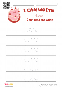 Valentine's Day Tracing Worksheets & Free Printables - Kidpid