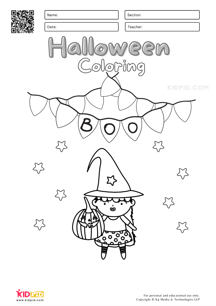 Halloween Coloring Pages for Kids