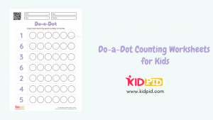 Do-a-Dot Counting Worksheets for Kids - Kidpid