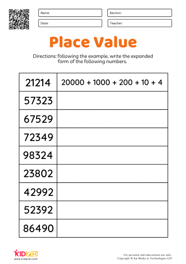 Math Worksheets Place Value 3rd Grade 20 Expanded Form Worksheets 3rd 