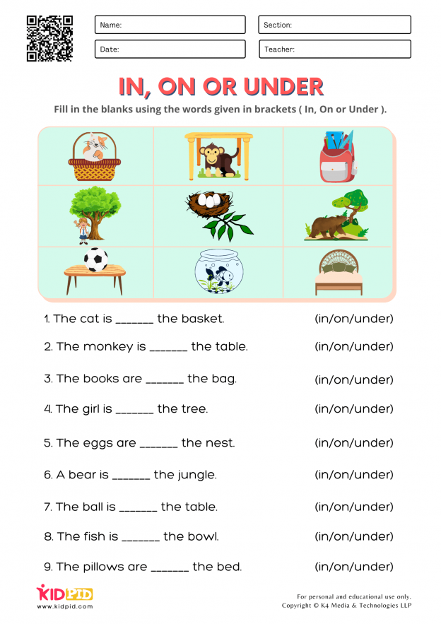 prepositions-worksheets