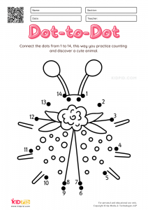 Connect the Dots Free Printable Worksheets for Kids - Kidpid