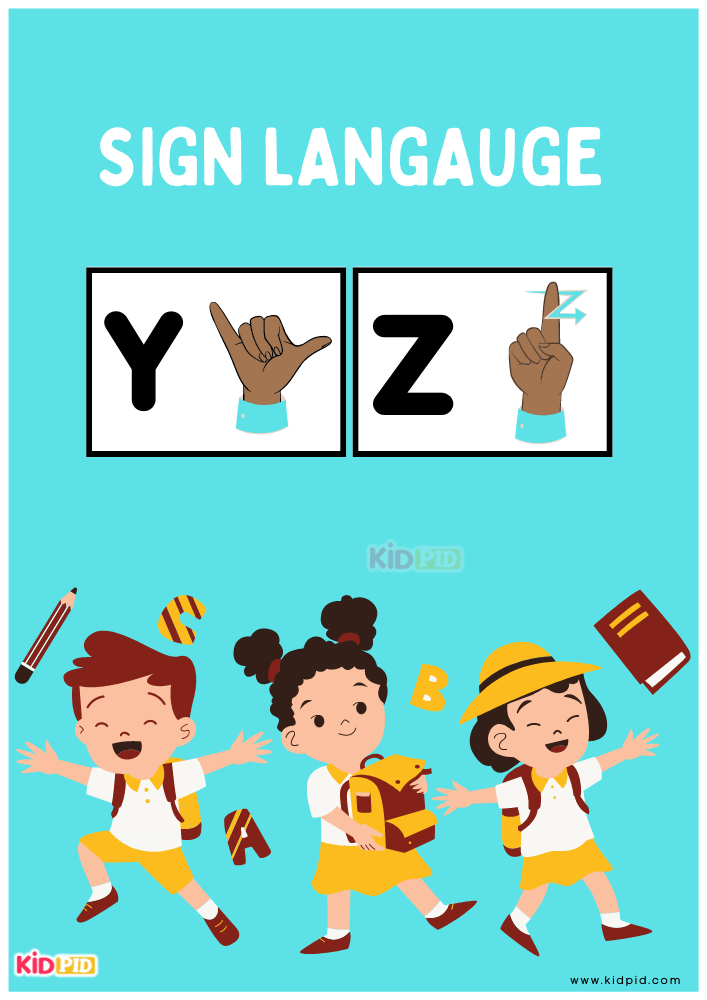 American Sign Language Flashcards- 5