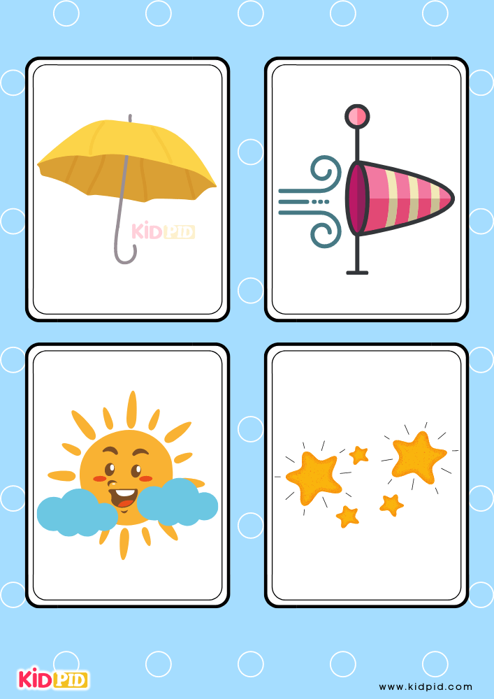  Seasons and Weather Flashcards- 5