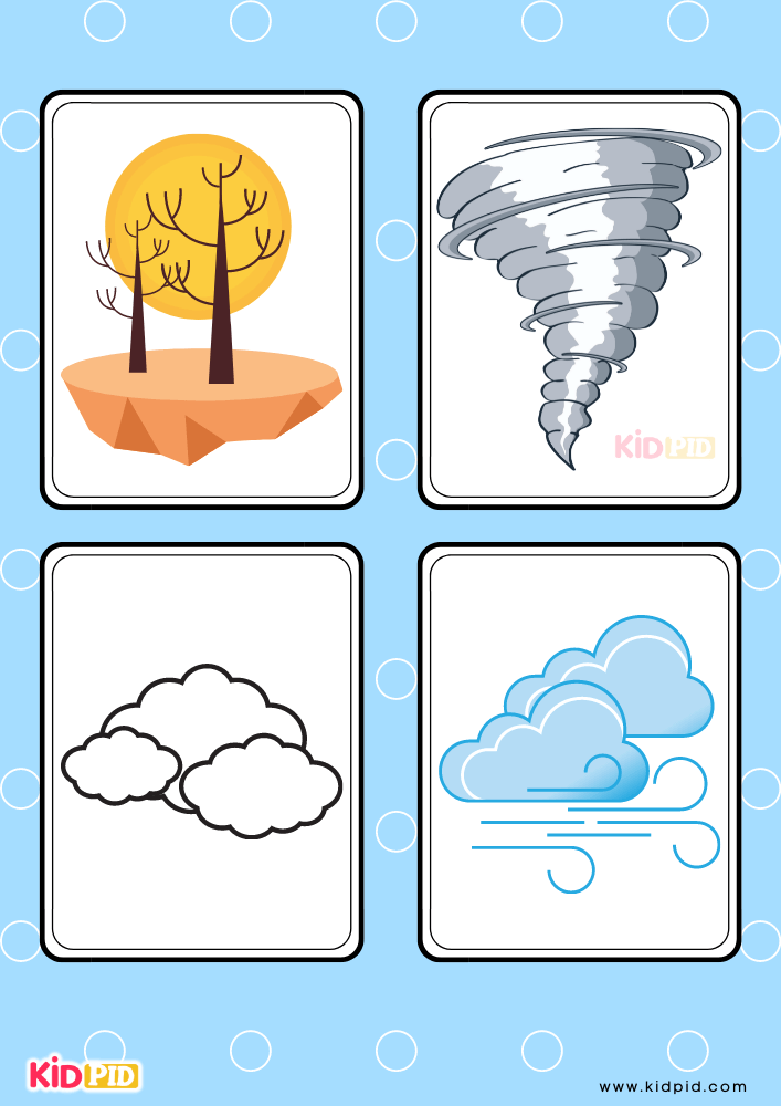  Seasons and Weather Flashcards- 6
