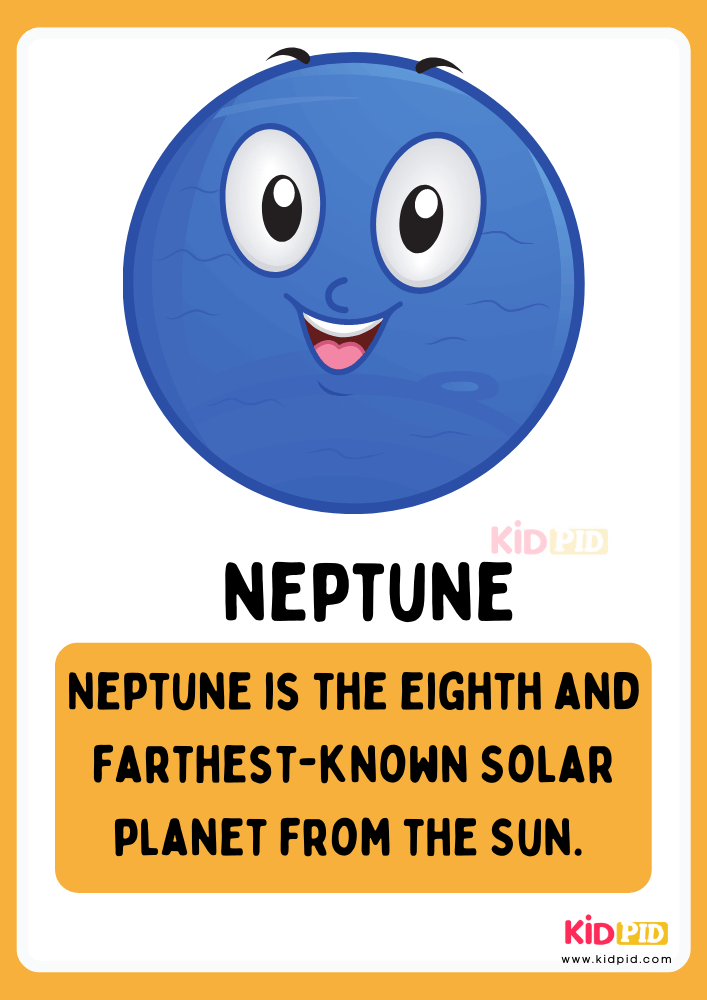 3D Planets Flashcards- 8