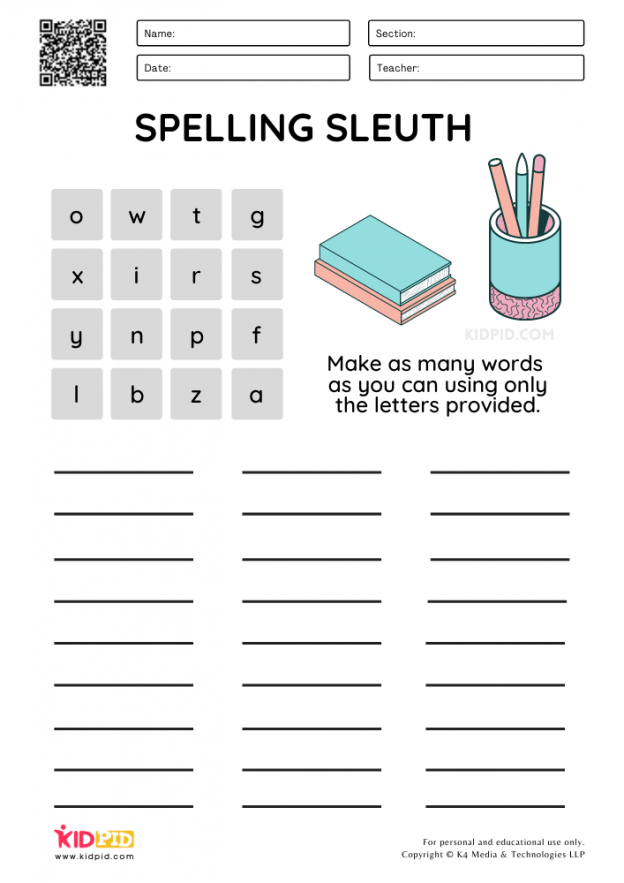 Image 9 for Word Sleuth Template