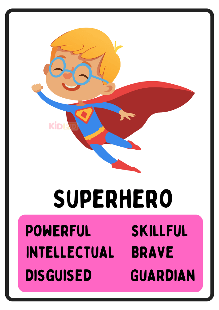 Character Description Writing Prompt Flashcards