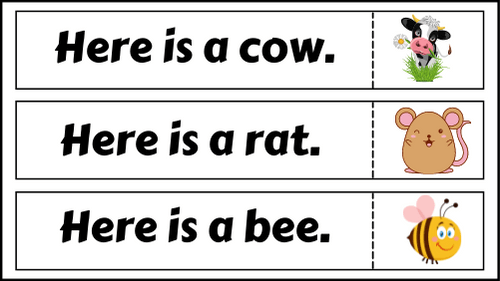 Simple Sentences Flip Printable Feature Image