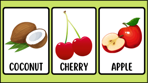 Fruit Education Flashcards Feature Image