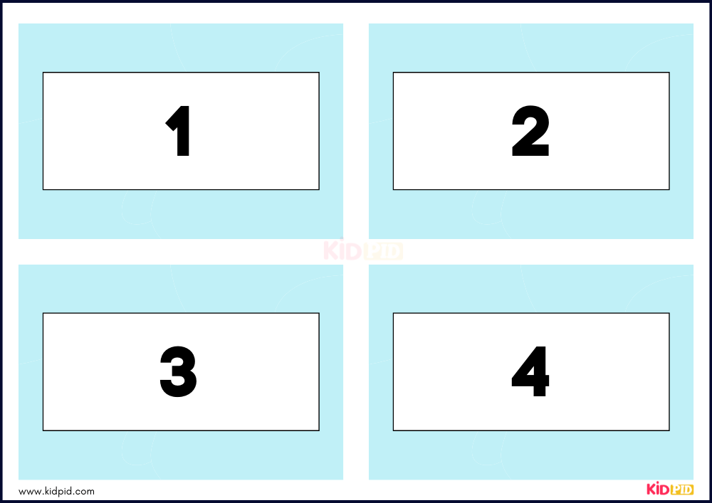 Times Tables Multiplication Matching Card Game Flashcards- 4