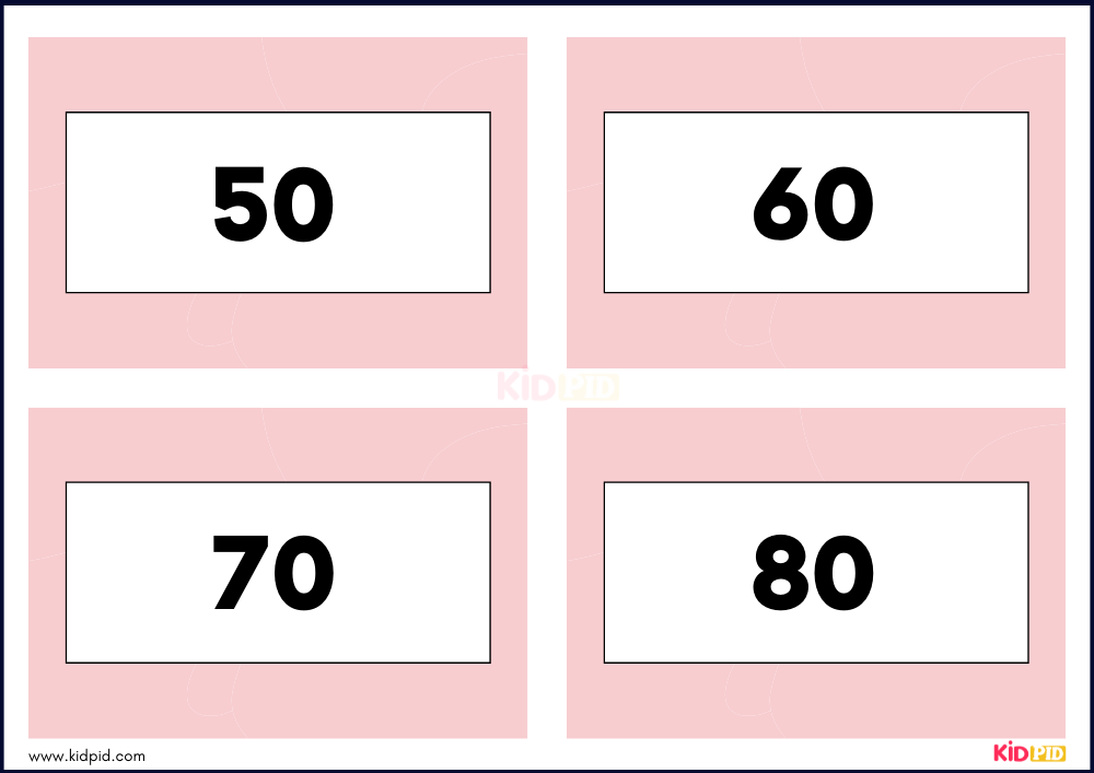 Times Tables Multiplication Matching Card Flashcards- 59