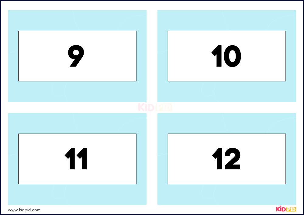 Times Tables Multiplication Matching Card Game Flashcards- 6
