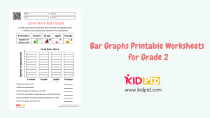 Bar Graphs Printable Worksheets for Grade 2 - Kidpid