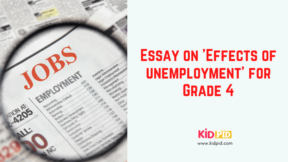 short essay on causes and effects of unemployment