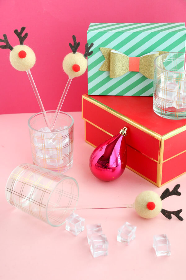 Cute Winter Goodies with Cute stick toy and gift box