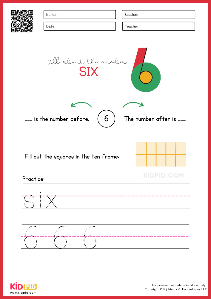 Christmas Number Practice Worksheet