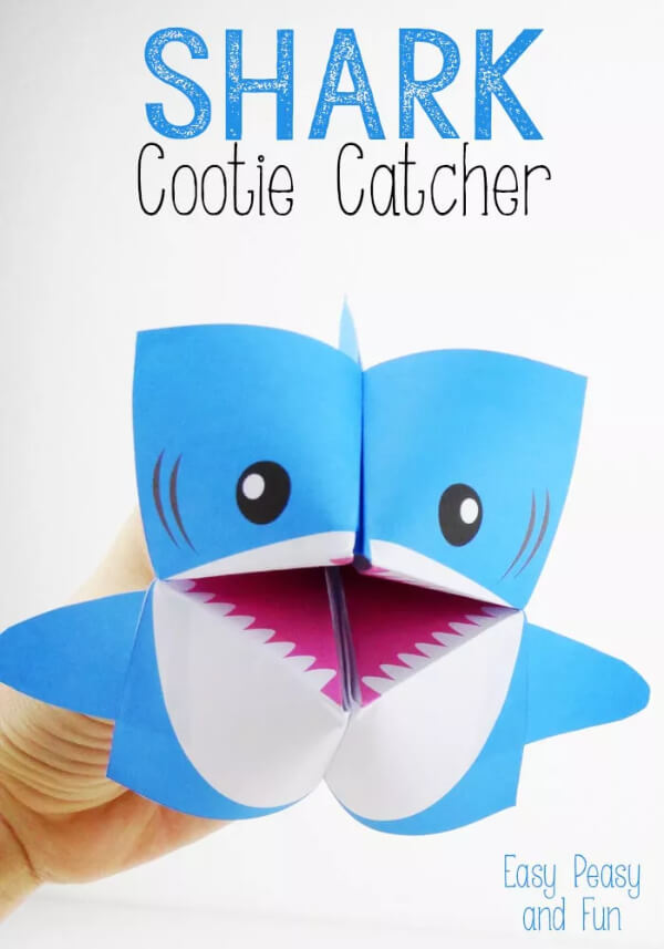 Shark Catcher Cootie Catcher Ideas