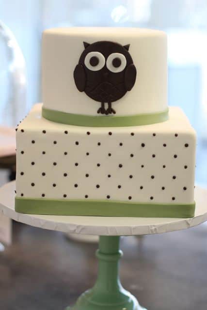 Black Owl Cake