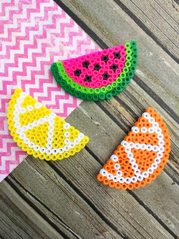 Cute Fruits Craft with Small round toys
