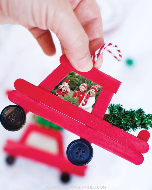 Christmas Toy Car Ornament