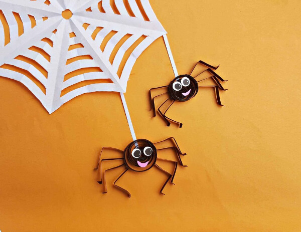 Spider Crafts for Kids Paper Spider Craft