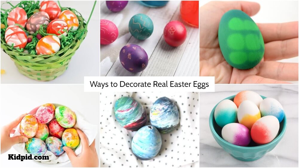 Ways to Decorate Real Easter Eggs