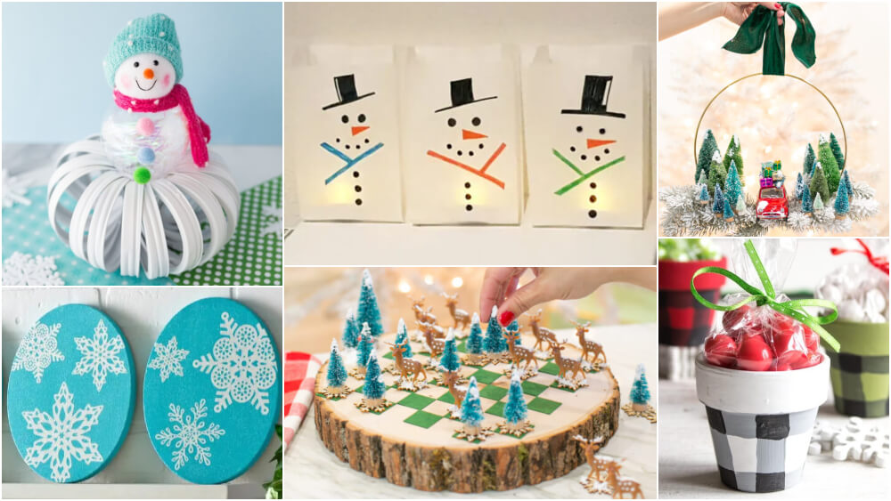 Winter Crafts for Kids and Adults Featured Image