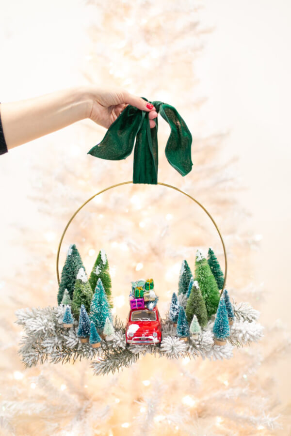 Beautiful Wind Chime with small Christmas trees and toys