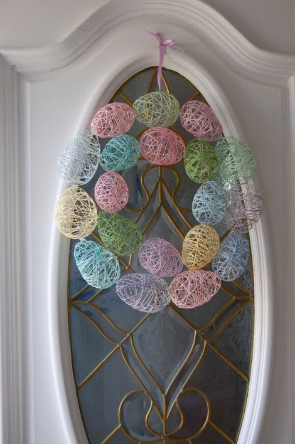 Wax Wrapped Wreath For Spring