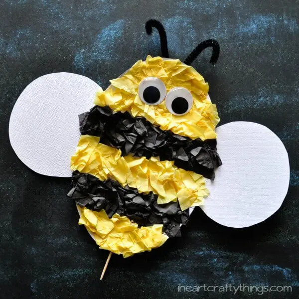 The Un"bee" Liveable Tissue Paper Craft