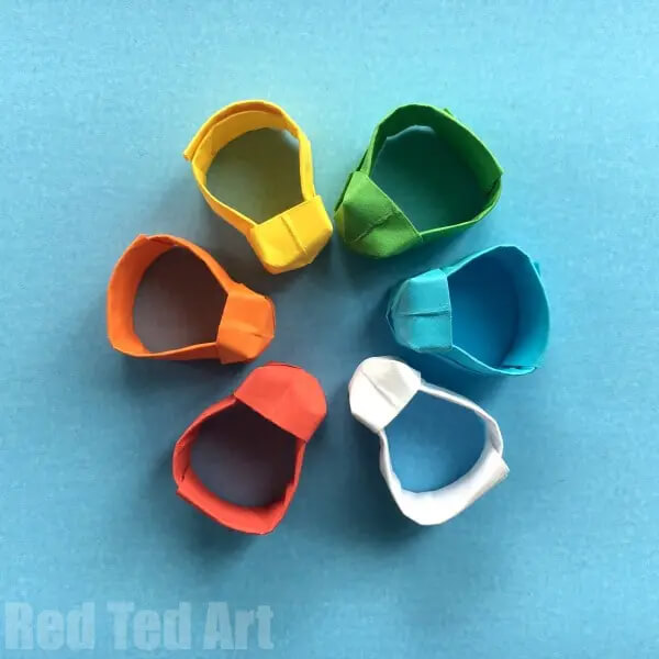 Beautiful Origami Rings Origami Craft Ideas For Kids 