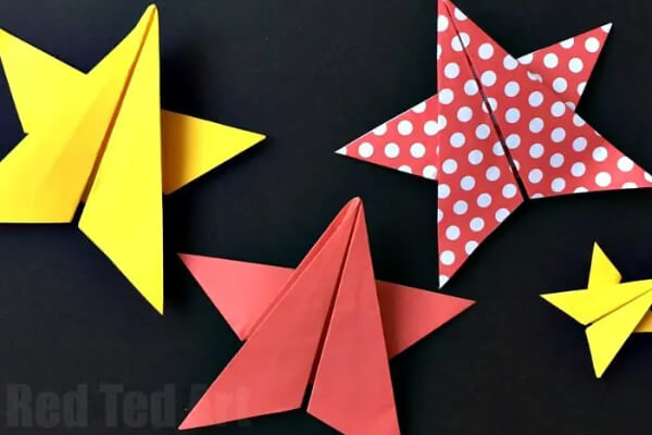Adorable Paper Stars Origami Craft Ideas For Kids 