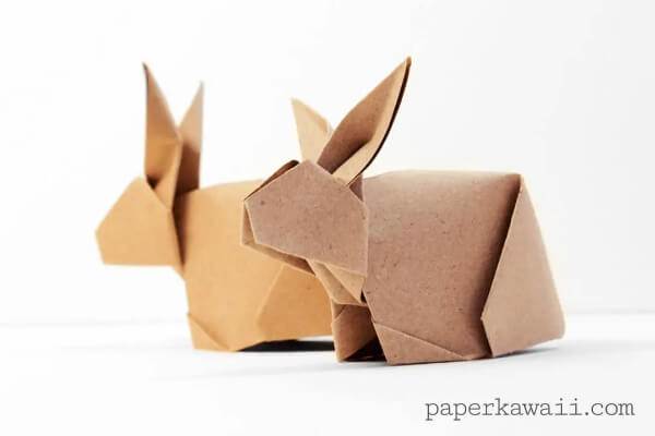 Cute Bunny Origami Craft Origami Craft Ideas For Kids 