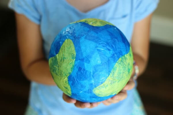 Globe Out Of Tissue Paper 